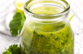 jar of Cilantro Lime Dressing