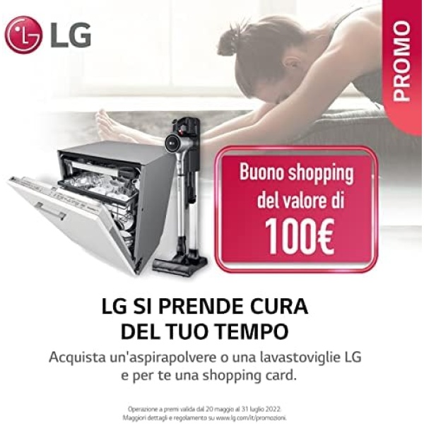 DF222FPS Dishwasher Free Installation, 14 Places, WiFi with SmartThinQ