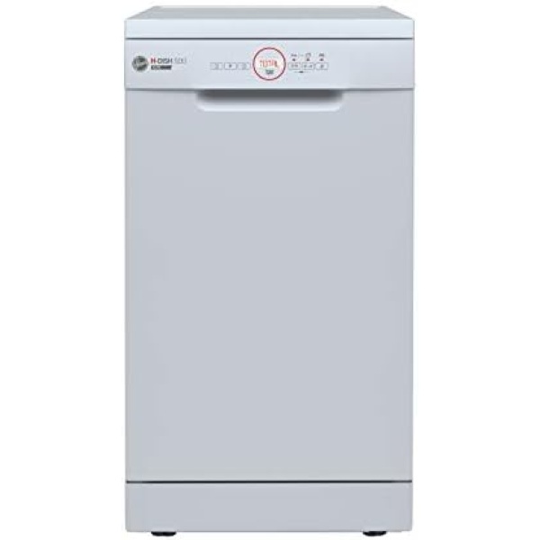 Hoover HDPH2D1049W Freestanding Slimline Dishwasher, 10 Place Settings