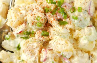 bowl of The Best Potato Salad