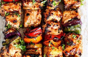 grilled Hawaiian Chicken Kabobs