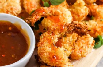 Coconut Shrimp with dip