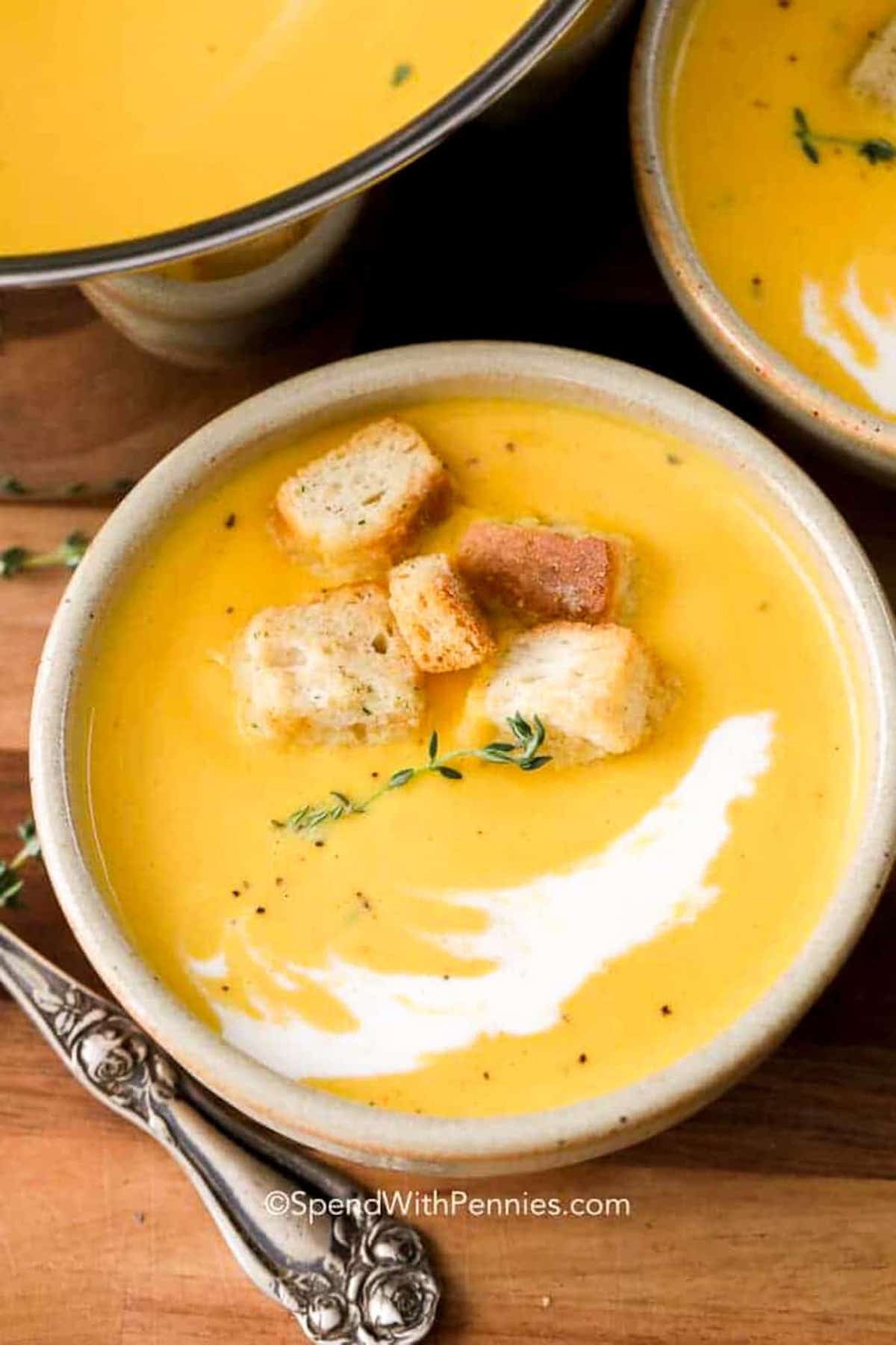Butternut Squash Soup - Spend With Pennies