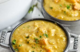 bowls of Split Pea Soup