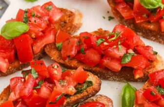 Bruschetta Recipe - Spend with Pennies