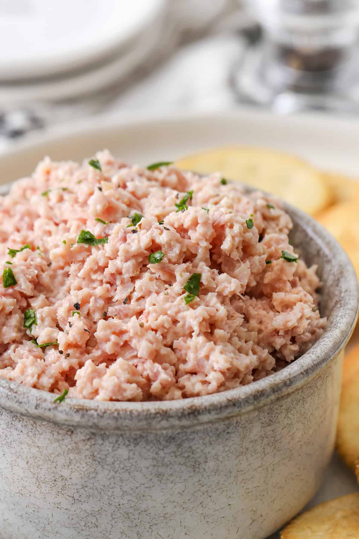 close up of Deviled Ham