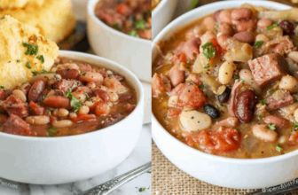 Ham and Bean Soup (Crock Pot Version)
