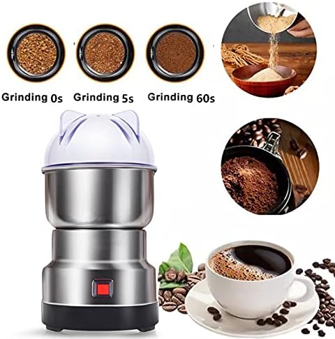 200W Electric Coffee Grinder,Coffee Bean Grinding Blender,150g Capacity ...