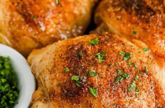 Air Fryer Chicken Thighs - Spend With Pennies