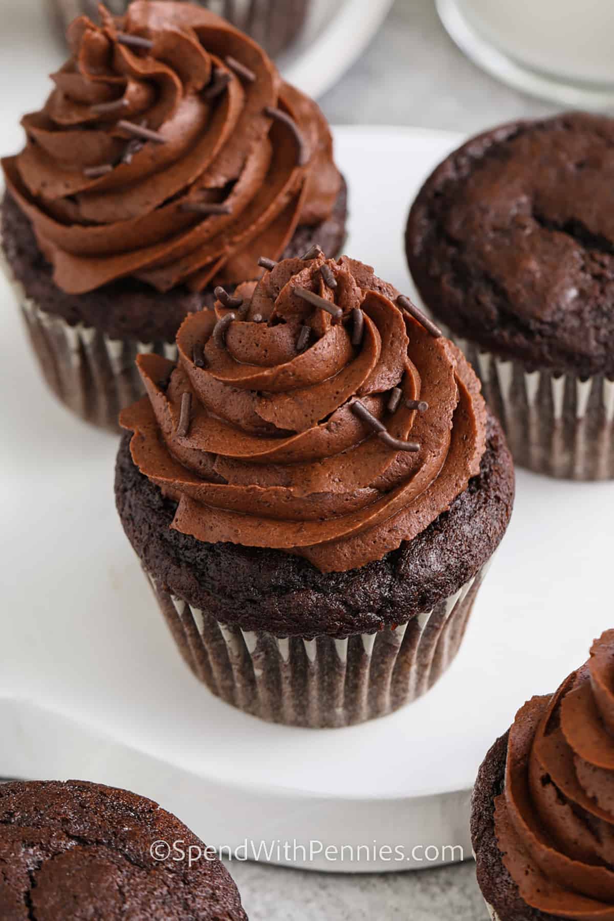 Chocolate Cupcakes - Spend With Pennies