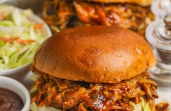 Slow Cooker Pulled Pork with Zesty Slaw