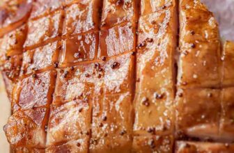 The Best Ham Glaze on ham