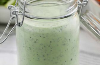 jar of Green Goddess Dressing