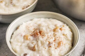 bowls of Creamy Rice Pudding