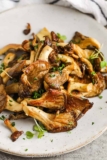 Garlic Butter Oyster Mushrooms – Spend With Pennies