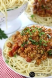 Homemade Pasta Sauce {Meaty & Flavorful}