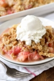 Rhubarb Crisp – Spend With Pennies